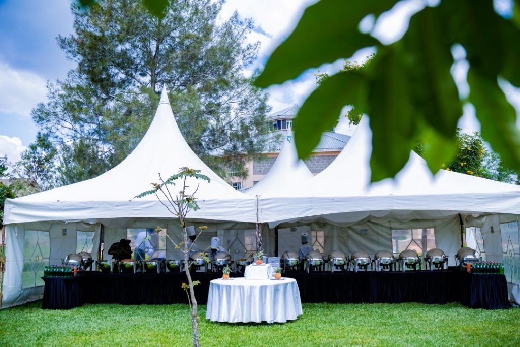 summer wedding tent rentals